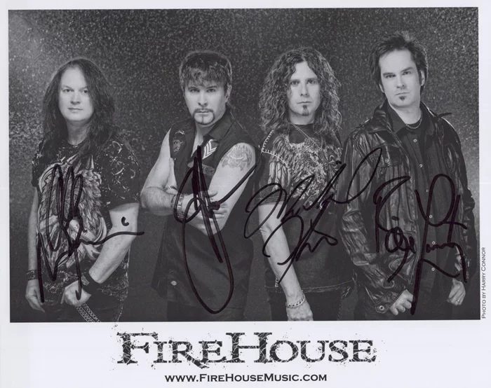 Firehouse autograph
