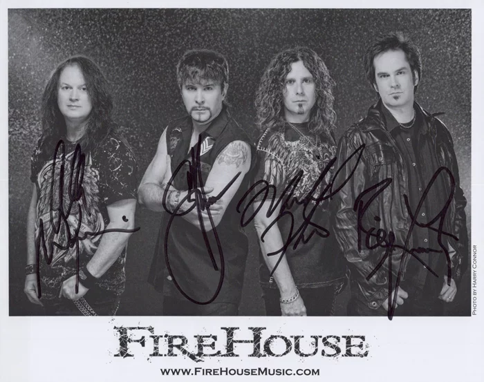 Firehouse autograph