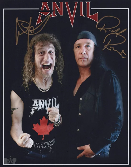 Anvil autograph
