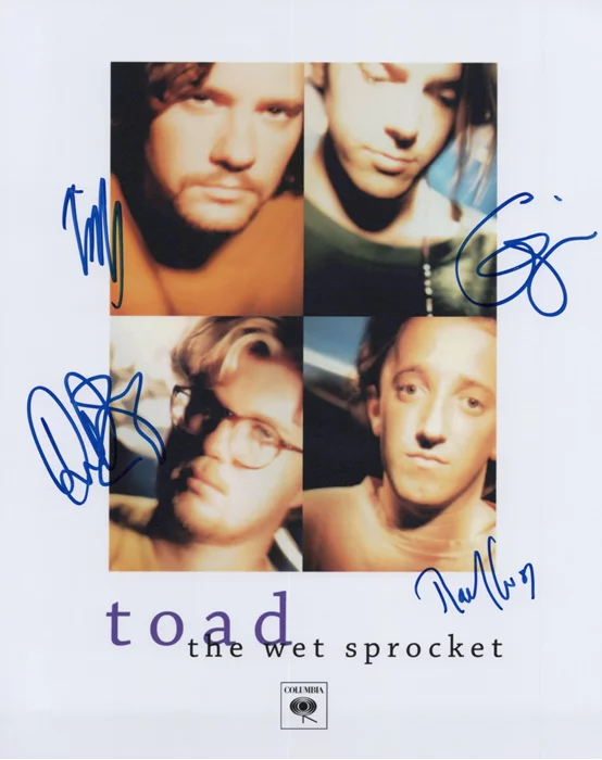 Toad the Wet Sprocket autograph