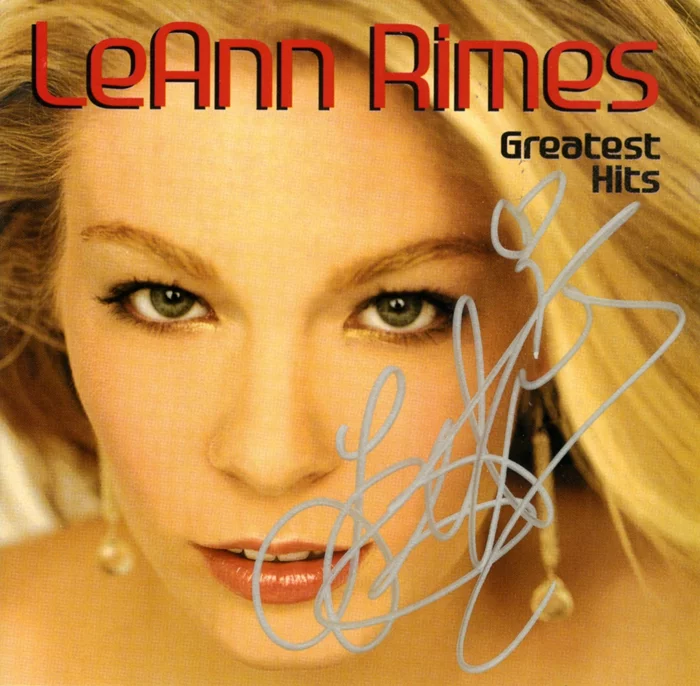 Leann Rimes autograph