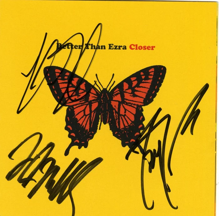 Better Than Ezra autograph