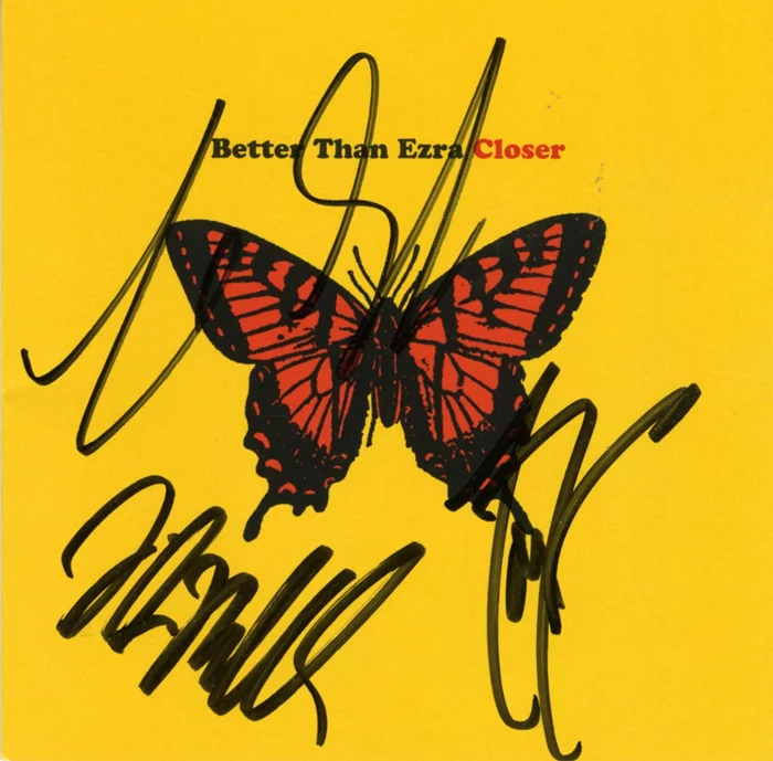 Better Than Ezra autograph