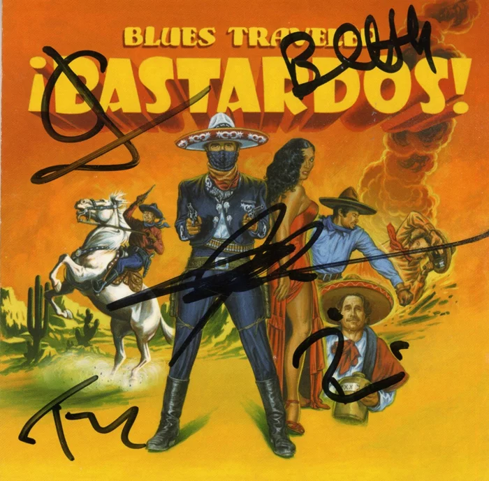 Blues Traveler autograph