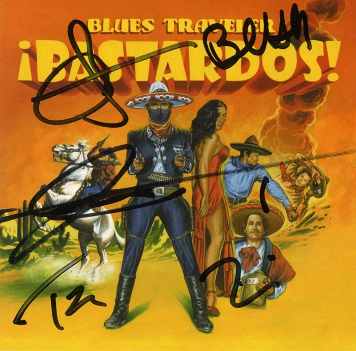 Blues Traveler autograph