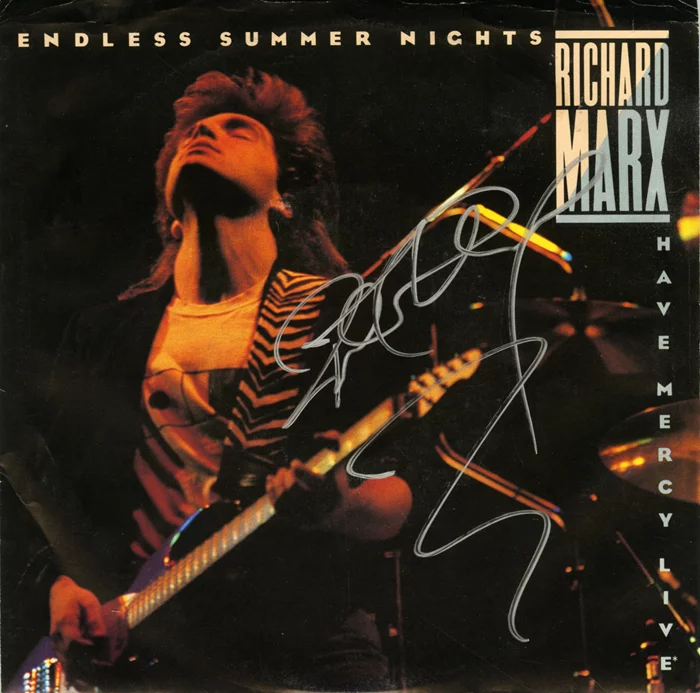 Richard Marx autograph