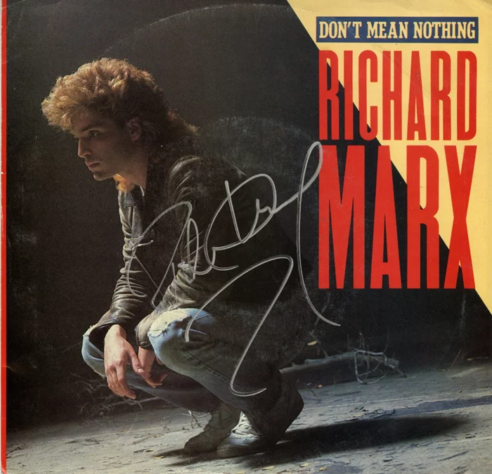Richard Marx autograph