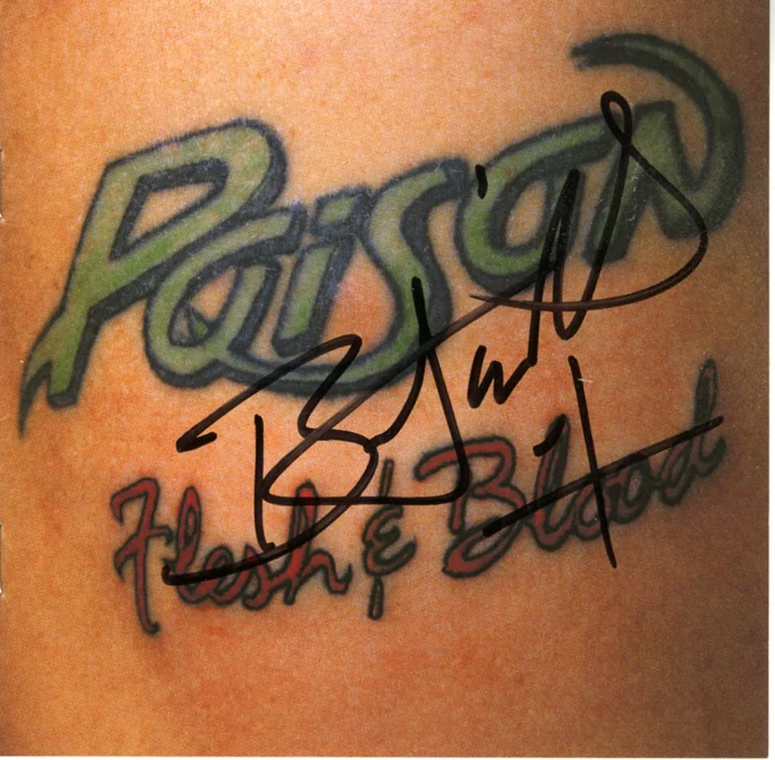 Bret Michaels autograph