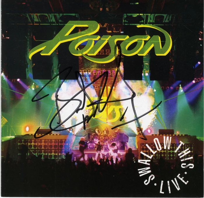 Bret Michaels autograph