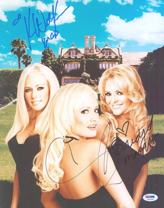 Playboy's Girls Next Door autograph
