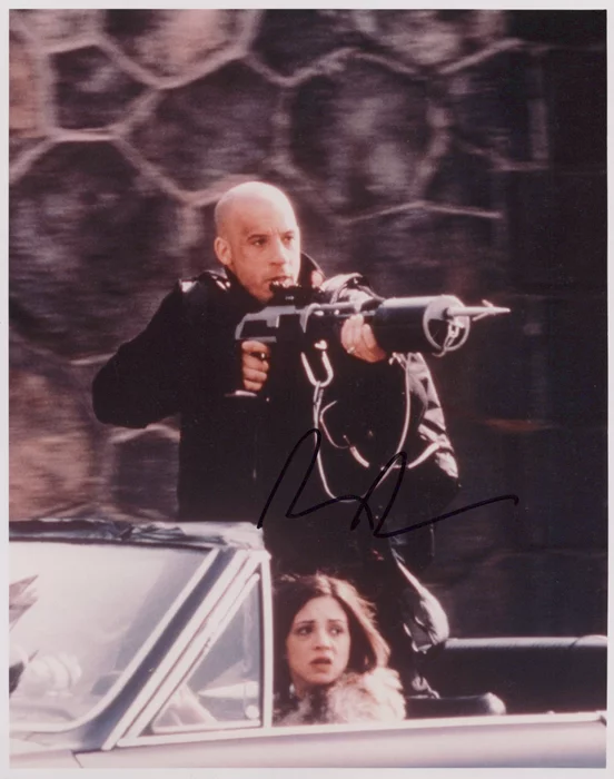 Vin Diesel autograph