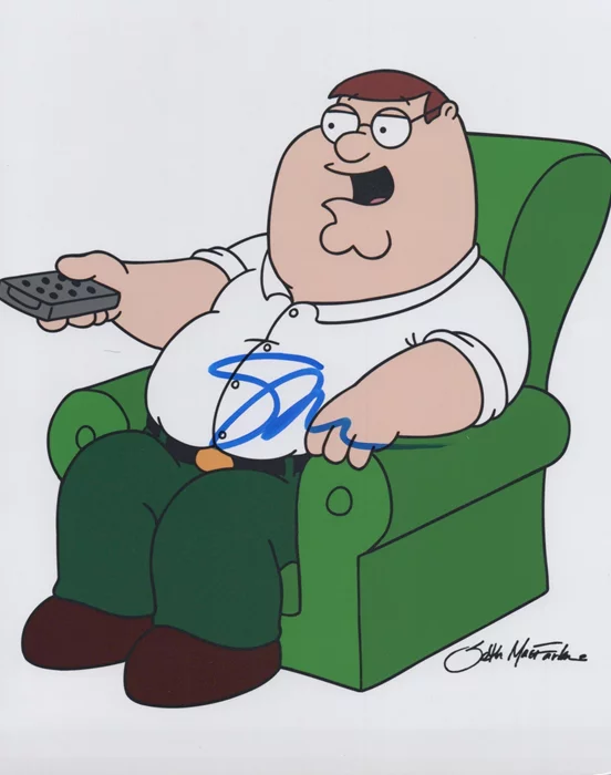 Seth MacFarlane autograph