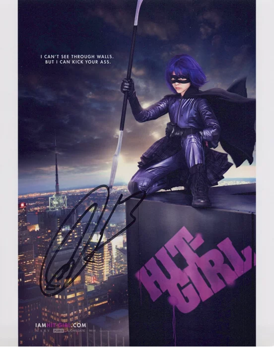 Chloe Moretz autograph