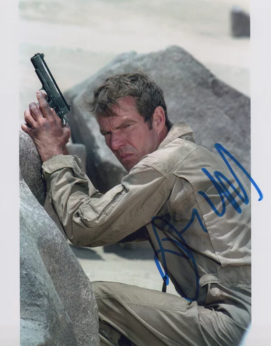 Dennis Quaid autograph