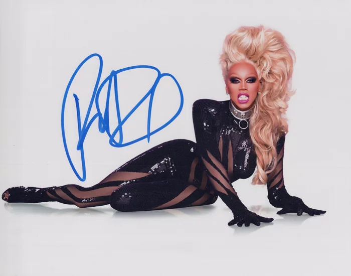 RuPaul autograph