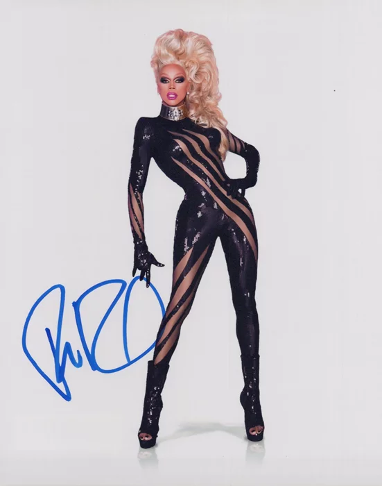 RuPaul autograph