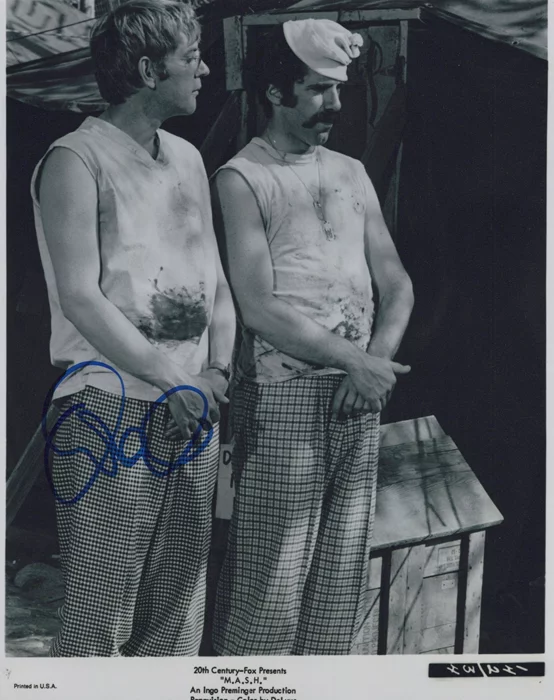 Donald Sutherland autograph