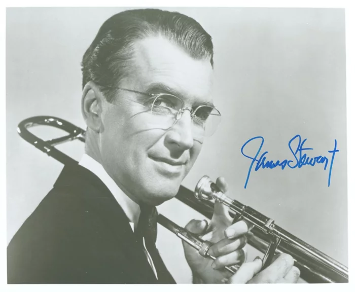 James Stewart autograph