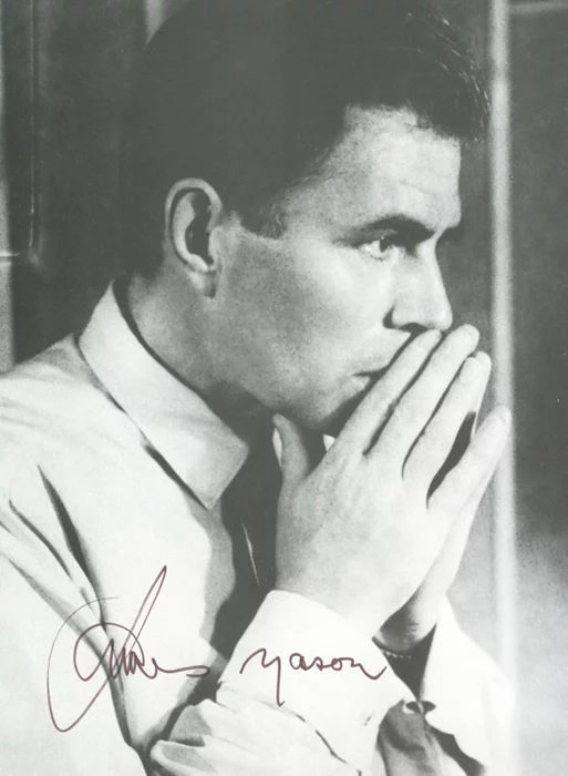James Mason autograph