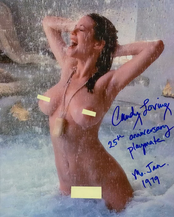 Candy Loving autograph