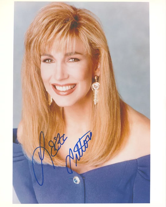 Leeza Gibbons autograph