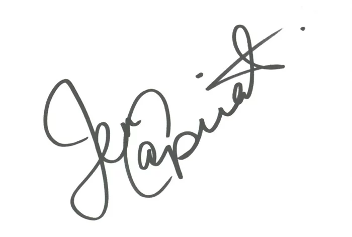 Jennifer Capriati autograph