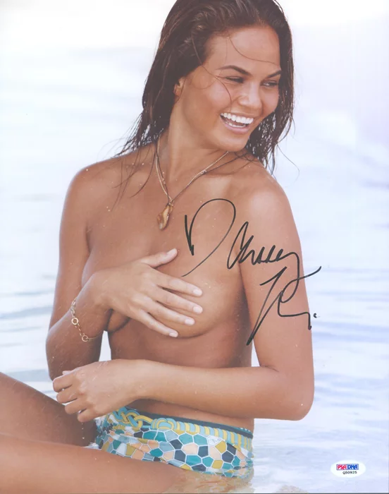 Chrissy Teigen autograph