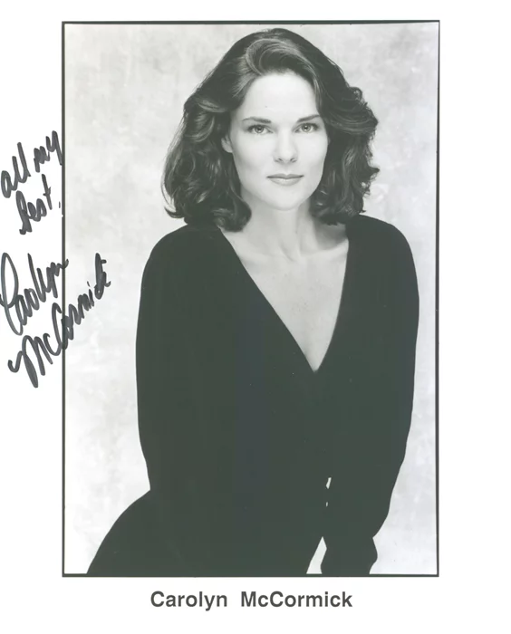 Carolyn McCormick autograph