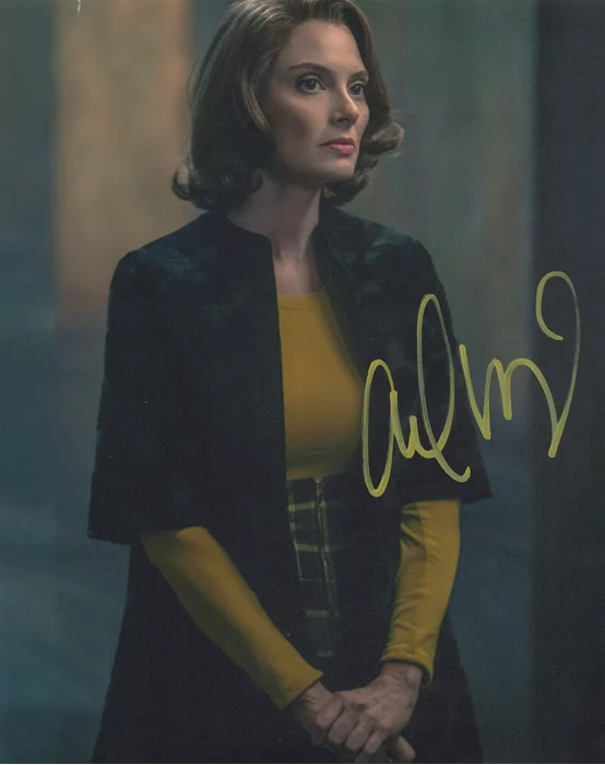 April Bowlby autograph