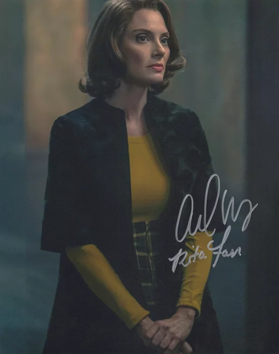 April Bowlby autograph