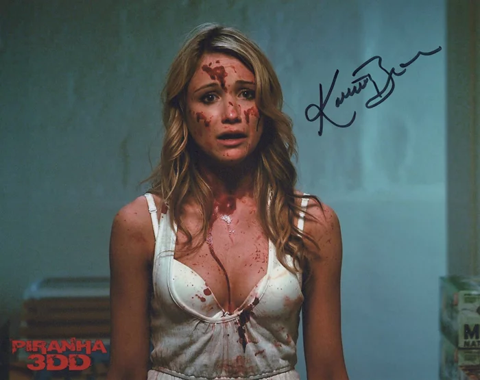 Katrina Bowden autograph