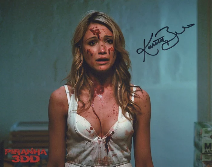 Katrina Bowden autograph