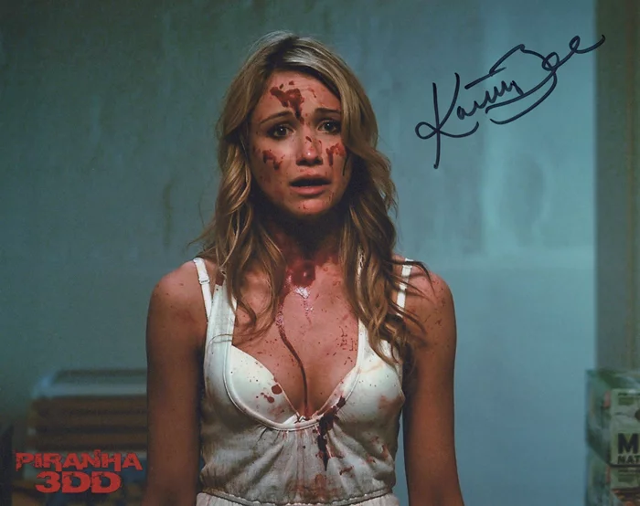 Katrina Bowden autograph