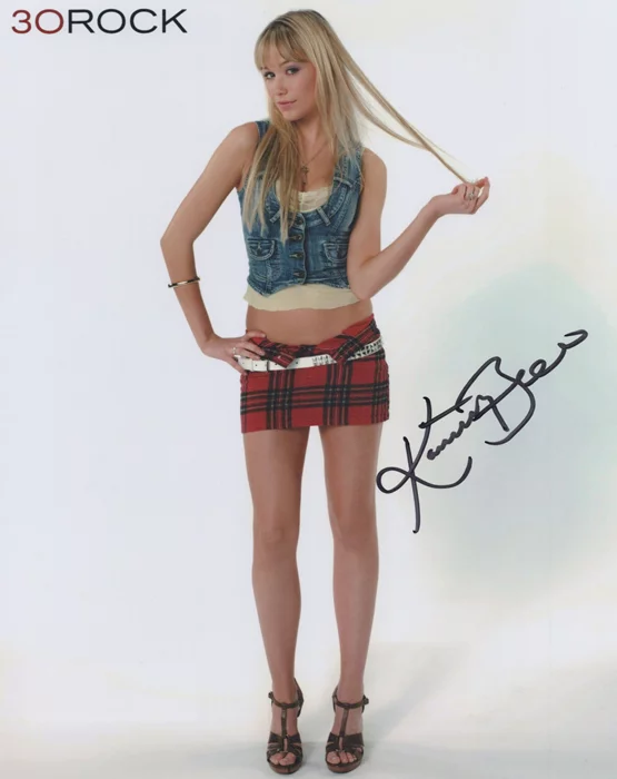 Katrina Bowden autograph