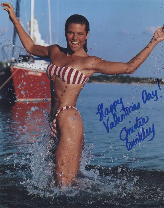 Christie Brinkley autograph