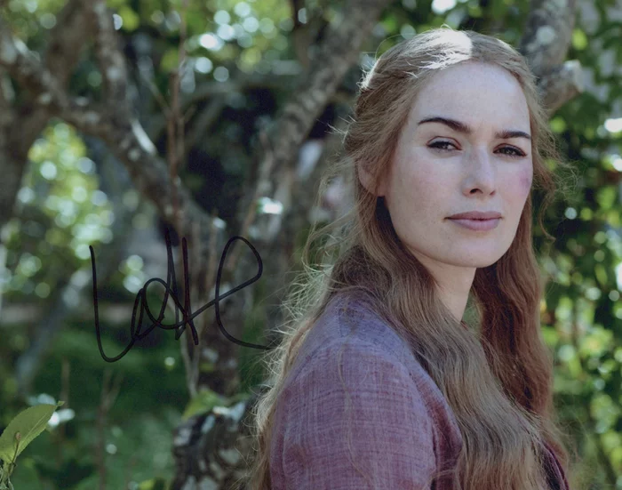 Lena Headey autograph
