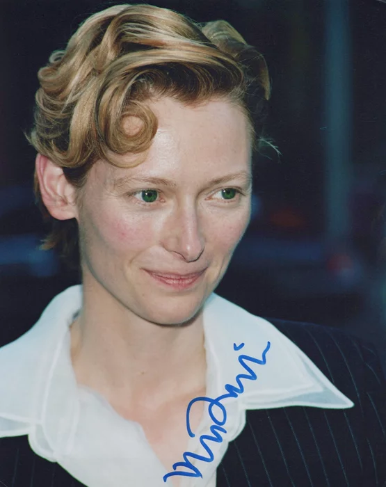 Tilda Swinton autograph