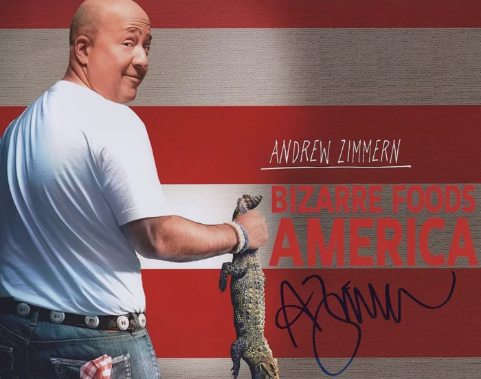 Andrew Zimmern autograph
