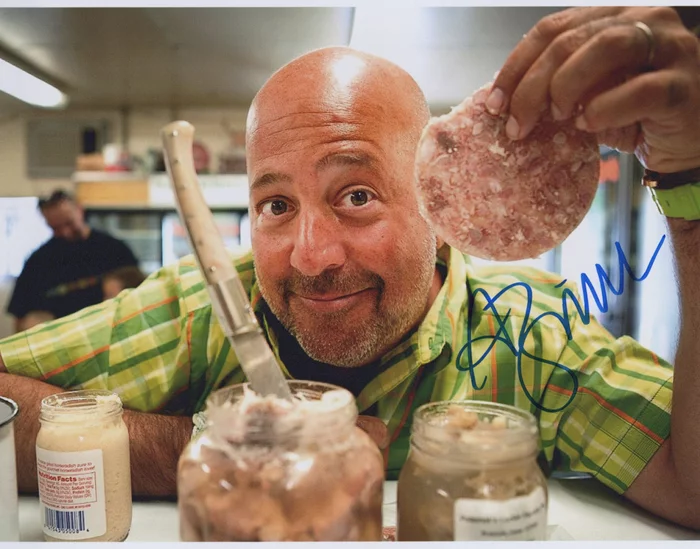 Andrew Zimmern autograph