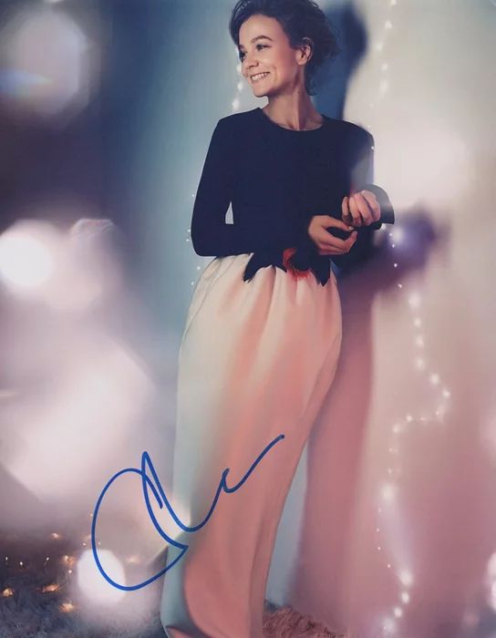 Carey Mulligan autograph