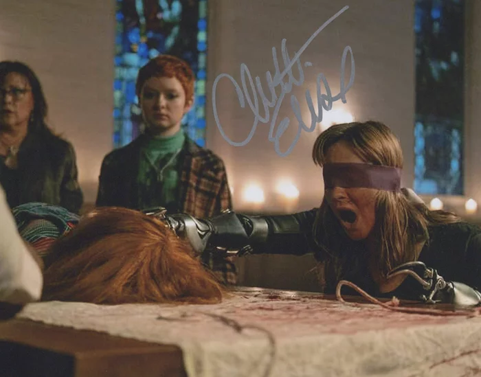 Christine Elise autograph