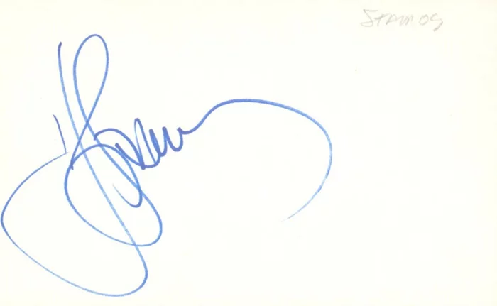 John Stamos autograph