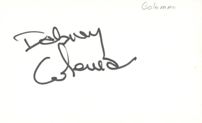 Dabney Coleman autograph