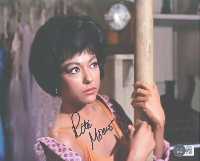 Rita Moreno autograph