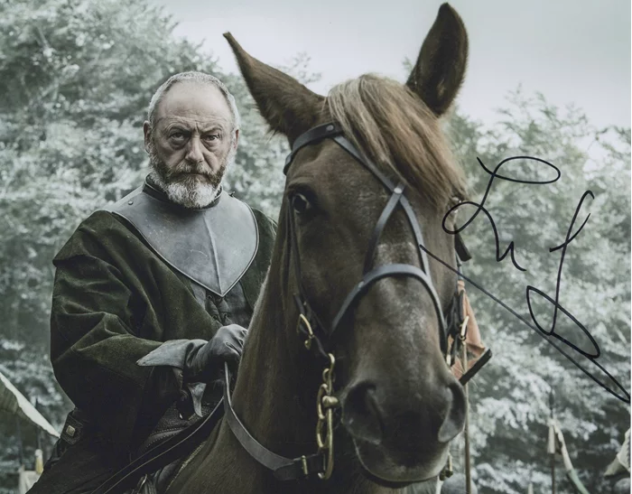 Liam Cunningham autograph