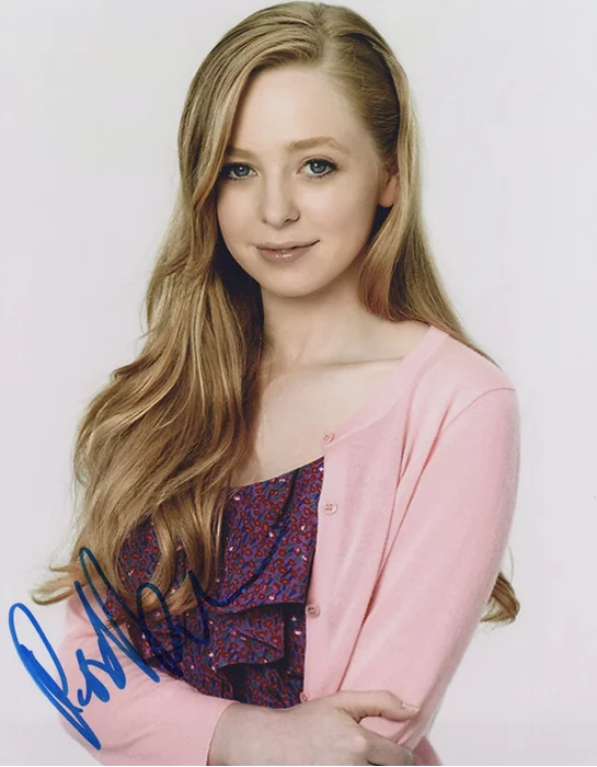 Portia Doubleday autograph