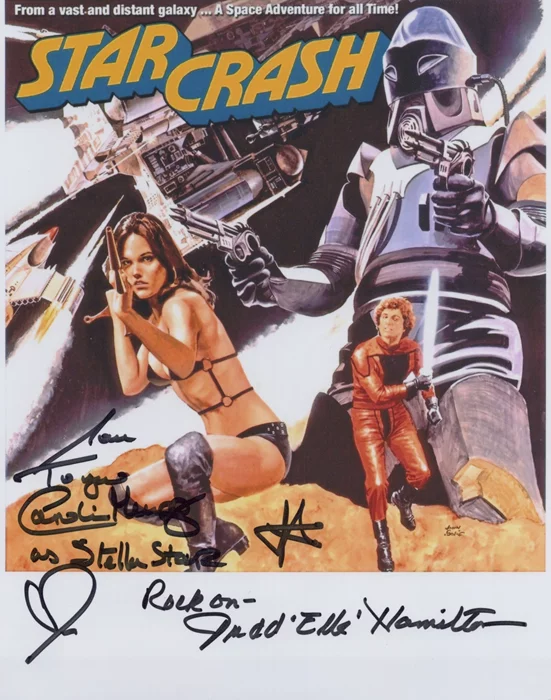 Starcrash autograph