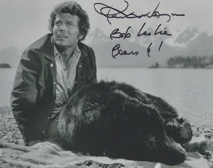 Patrick Wayne autograph