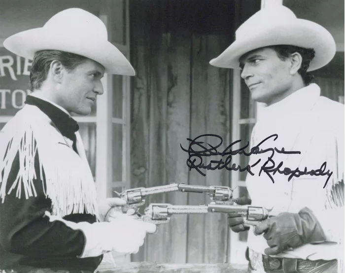 Patrick Wayne autograph