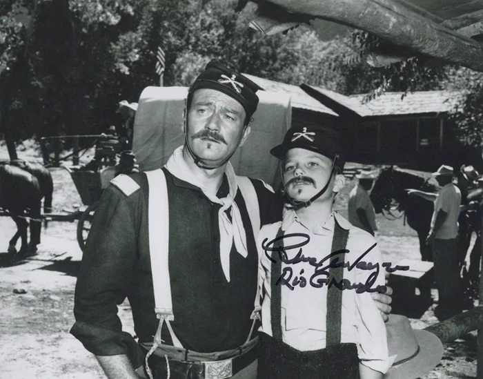 Patrick Wayne autograph